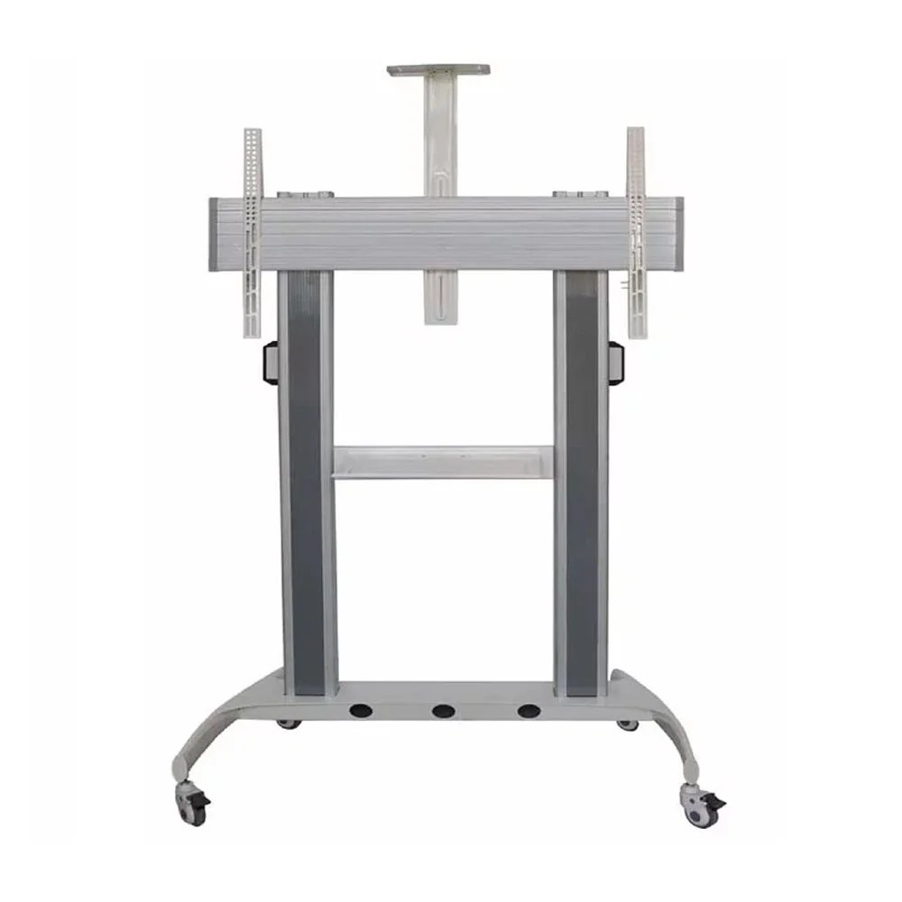 Universal Height Adjustable Rolling TV  Stand